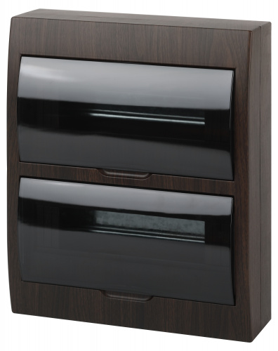 Корпус пластиковый ЩРН-П-24 ЭРА BOXF 24_O IP41 дуб (1/10) (Б0055553)