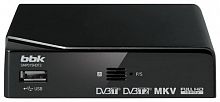 Ресивер DVB-T2 BBK SMP015HDT2 черный (329856)