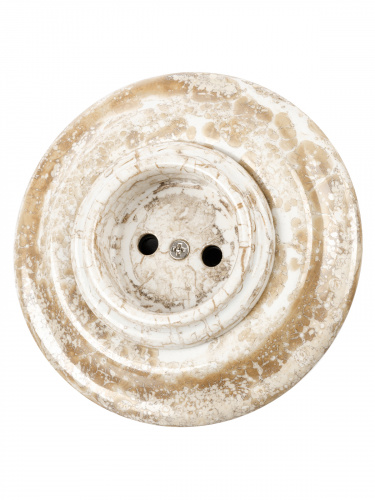 Розетка TDM скрытой установки фарфоровая 2П+З 16А 250В мраморная «Болонь» (1/36) (SQ1820-0122) фото 6