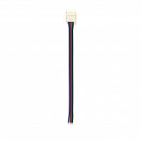 Коннектор Smart Buy SS RGB-10mm-15cm провод для ленты RGB с двумя разъемами зажимными (100) (SBL-10mmRGBSS)