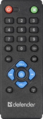 Акустическая система DEFENDER 2.1 X362, черный, 36Вт, BT/FM/MP3/SD/USB/LED/RC (1/4) (65362) фото 5