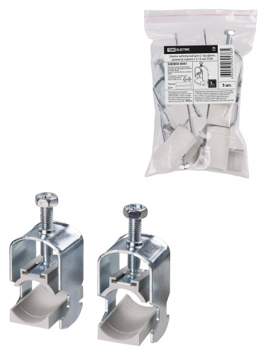 Зажим кабельный для С-профиля, диаметр кабеля 12-18 мм TDM (5/300) (SQ0804-0041)