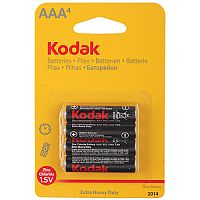Элемент питания KODAK Heavy Duty  R03  BL4  (K3AHZ-4)   (48/240/54000) (Б0005118)