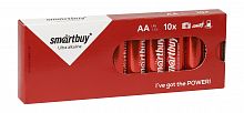 Элемент питания SMARTBUY  LR6 box 10   (10/300)  												 (SBBA-2A10BX)
