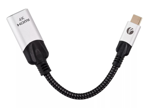 Переходник USB 3.1 Type-C(M)--> HDMI A(f) 4K@60Hz, 0.15m ,Alum ,VCOM <CU423MV-4K> (1/150) фото 3 Переходник USB 3.1 Type-C(M)--> HDMI A(f) 4K@60Hz, 0.15m ,Alum ,VCOM <CU423MV-4K> (1/150) фото 3