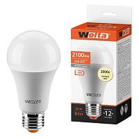 Лампа светодиодная WOLTA Груша A67 25Вт 3000К 2100лм Е27 1/50 (25Y67BL25E27)