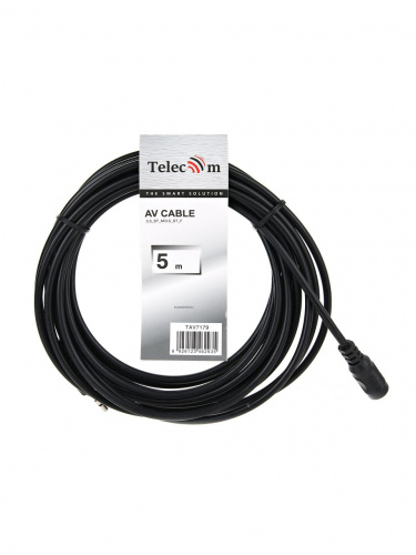 Кабель удлинительный TELECOM 3.5 Jack (M) / 3.5 Jack (F), стерео, аудио, 5 м. (1/140) (TAV7179-5M) фото 3