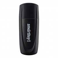 Флеш-накопитель USB  8GB  Smart Buy  Scout  чёрный (SB008GB2SCK)