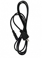 Кабель компьютер--> розетка 220V EU (прямой) <VDE> 3GX0,75mm2, 3,0m, медь, TELECOM <TE021-CU0.75-3> (1/50) (TE021-CU0.75-3M)