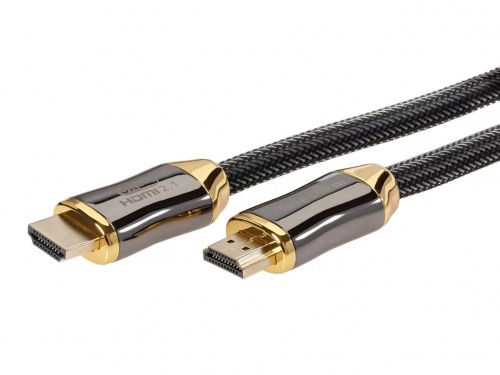 Кабель HDMI 19M/M,ver. 2.1, 8K@60 Hz 3m метал разъемы, нейлоновая оплетка TELECOM <TCG300-3M> (1/40) фото 6 Кабель HDMI 19M/M,ver. 2.1, 8K@60 Hz 3m метал разъемы, нейлоновая оплетка TELECOM <TCG300-3M> (1/40) фото 6