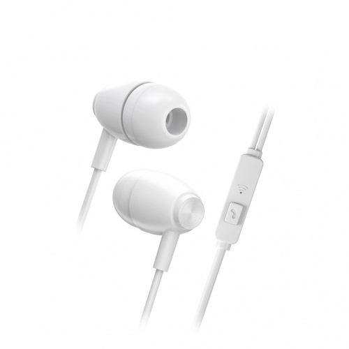 Внутриканальная гарнитура Smartbuy J5, микрофон, пульт, белая (SBH-028K) (1/60)
