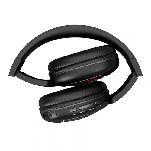 Наушники полноразмерные HOCO W23 Brilliant sound, bluetooth, цвет: чёрный (1/30) (6931474709608)