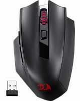 Беспроводная игровая мышь REDRAGON Woki 26000 DPI, б.п, легкая, черный (1/40) (71523)