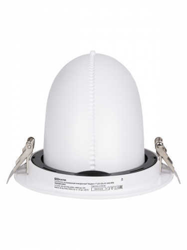 Светильник светодиодный TDM встраиваемый поворотный "Акцент-1" DSL-01-040-NW 40 Вт, 24°, 4000 К, 90 Ra, IP40, (1/16) (SQ0369-0405) фото 4 Светильник светодиодный TDM встраиваемый поворотный "Акцент-1" DSL-01-040-NW 40 Вт, 24°, 4000 К, 90 Ra, IP40, (1/16) (SQ0369-0405) фото 4