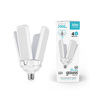 Лампа светодиодная GAUSS Basic 30W 2900lm 4000K E27 Клевер-4 1/20 (11732232)