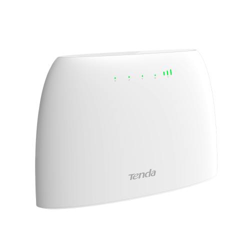 Роутер TENDA 4G03, 4G LTE wiFi 802.11b/g/n, поддержка FDD LTE/TDD LTE/DC-HSPA+/GSM, 802.11 b/g/n 300Мбит/с, белый (1/10)