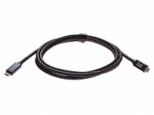 Кабель USB 3.1 Type Cm -- Cm  IC 5А 20Gbs длина 2M, Telecom <TC420B-2M> черный (1/125)