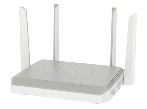 Mesh-роутер KEENETIC Giant (KN-2610) Wi-Fi AC1300, 9-портовым коммутатором Smart Pro, порт SFP, USB 3.0 и 2.0, белый (1/5)
