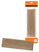 Накладка на бревно деревянная универсальная НБУ 1Пх4 260 мм, под покраску TDM (1/6/48) (SQ1821-0328)