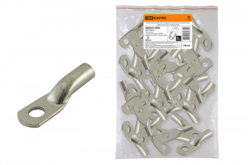 Наконечник медный луженый ТМЛ 25-6-8 ГОСТ 7386-80 TDM (1/100/700) (SQ0533-0052) Наконечник медный луженый ТМЛ 25-6-8 ГОСТ 7386-80 TDM (1/100/700) (SQ0533-0052)