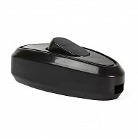 Выключатель SMARTBUY проходной черный 6А 250В (SBE-06-S04-b) (1/80)