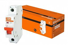 Автоматический выключатель ВА47-29 1Р 4А 4,5кА х-ка D TDM (SQ0206-0135)