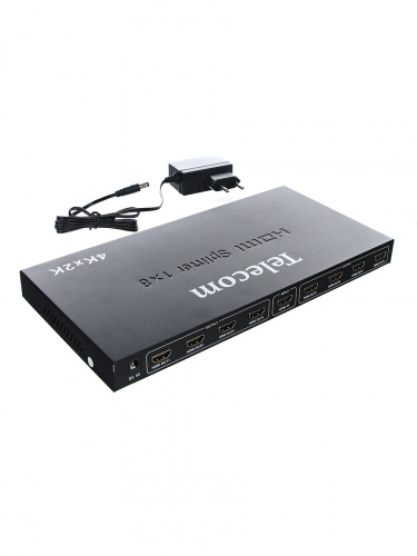 Разветвитель HDMI 1=>8 4k@30 HZ Telecom <TTS7010> (1/20) фото 2
