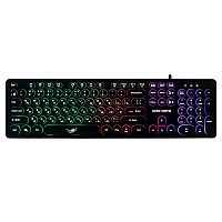 Клавиатура проводная игровая DIALOG KGK-16U BLACK Gan-Kata, RGB-подсветка, USB, черная (1/20) (KGK-16U black)