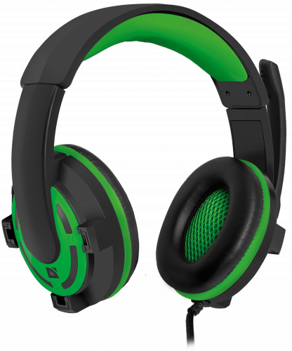 Гарнитура DEFENDER Warhead G-300 зеленая, шнур 2,5 м. (1/20) (64128) фото 6