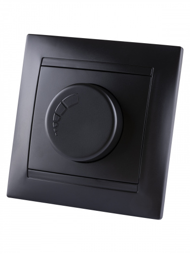 Светорегулятор RL 300 Вт графит , с/у, "Лама" (8/96) TDM (SQ1815-0609) фото 5 Светорегулятор RL 300 Вт графит , с/у, "Лама" (8/96) TDM (SQ1815-0609) фото 5