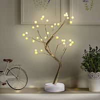 Фигурка ЭРА ЕGNID-36W жемчужное дерево 36 LED (1/24) (Б0051949)