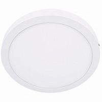 Светильник светодиодный ECOLA "Даунлайт" накладной круг белый 24W 220V 4200K 300x32 (1/20) (DRSV24ELC)