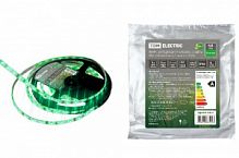 Лента светодиодная TDM SMD2835-60 LED/м-IP65-12 В-4,8 Вт/м-зелёный (цена за 1 метр/на катушке 5 метров) (SQ0331-0312)