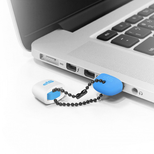 Флеш-накопитель USB  32GB  Silicon Power  Touch T07  синий (SP032GBUF2T07V1B) фото 6