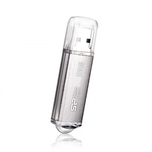 Флеш-накопитель USB  32GB  Silicon Power  Ultima II  серебро (SP032GBUF2M01V1S)