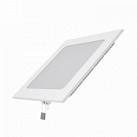 Светильник светодиодный GAUSS "Даунлайт" квадрат белый IP20 12W 2700K 1/20 (940111112)