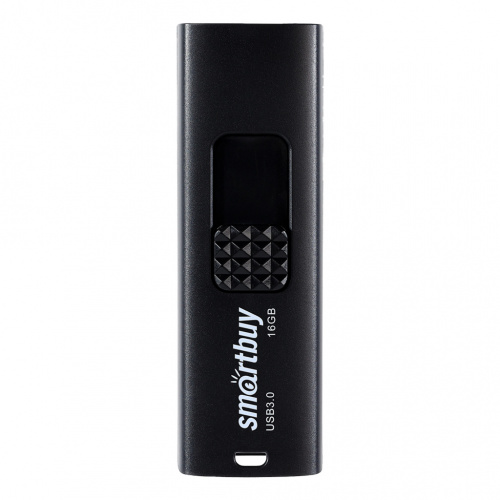 Флеш-накопитель USB 3.0  16GB  Smart Buy  Fashion  чёрный (SB016GB3FSK)