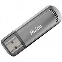 Флеш-накопитель USB 3.2  32GB  Netac  UA61B  серебро (NT03UA61B-032G-32GM)
