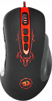 Мышь REDRAGON Origin, черная/красная, USB (1/60) (70343)
