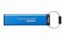 Флеш-накопитель яUSB 3.0  4GB  Kingston  DT2000  Keypad AES Hardware Encrypted  (256bit) (DT2000/4GB)