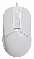 Мышь проводная A4TECH Fstyler FM12S (1200dpi) silent USB (3but), белый (1/60) (FM12S  WHITE)