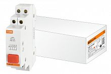 Выключатель кнопочный красный ВК-47 2НО;2НЗ TDM (SQ0214-0005)