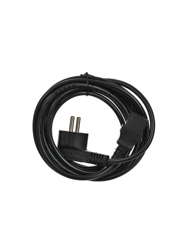 Кабель компьютер-розетка VCOM 220V (EURO) <VDE> 3G0,75 mm 2, 3м. {CE021-CU} (1/30) (CE021-CU0.75-3M) фото 2