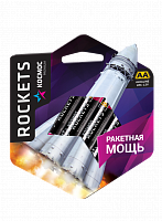 Элемент питания КОСМОС  LR6  BL4 premium ROCKETS (4/48/576) (KOSLR6ROCKETS4BL)