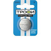 Элемент питания Трофи CR2025-1BL ENERGY POWER Lithium (10/240/38400) (Б0003649)