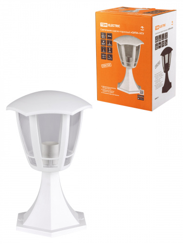 Светильник TDM садово-парковый "СИТИ" НТУ 07-60-003 У1 6-ти гранник напольный белый (1/8) (SQ0330-1319) Светильник TDM садово-парковый "СИТИ" НТУ 07-60-003 У1 6-ти гранник напольный белый (1/8) (SQ0330-1319)