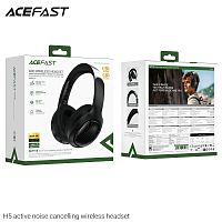 Наушники полноразмерные ACEFAST H5, ANC, bluetooth 5.4, 500mAh, цвет: черный (1/36) (6974316284277)