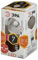 Лампа светодиодная ЭРА STD LED B35-7W-860-E27 E27 / Е27 7Вт свеча холодный дневной свет (1/100) (Б0031413)