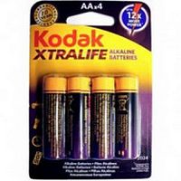 Элемент питания KODAK XTRALIFE  LR6 BL4    [KAA-4] (80/400/17600) (Б0014328)