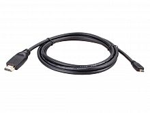 Кабель HDMI-19M --MicroHDMI-19M ver 2.0 1.8m VCOM <CG587-1.8M> (1/60)